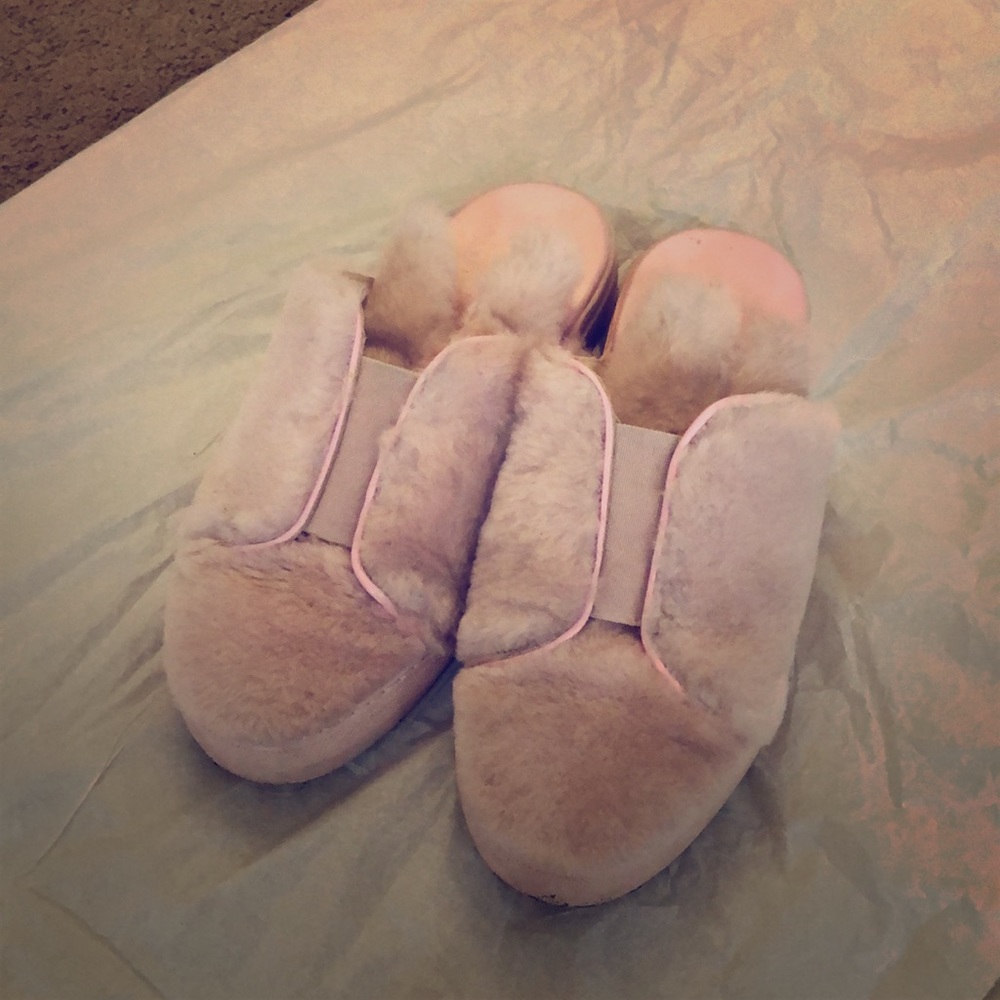 MINNA PARIKKA BUNNY SHEARLING SNEAKER MULES
